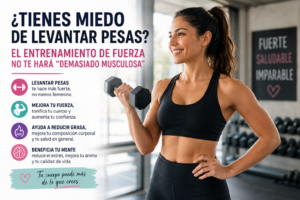 ¿Tienes miedo de levantar pesas y verte “demasiado musculosa”?